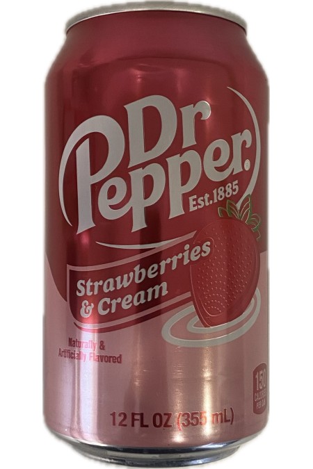 Dr pepper strawberris cream